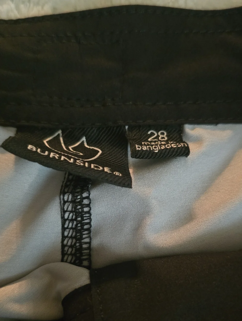 Men's Size 28 Waist Black to Brown Ombre Swim Trunks
